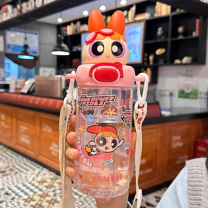 Ladies interactive drinking bottle with character design Stornfield