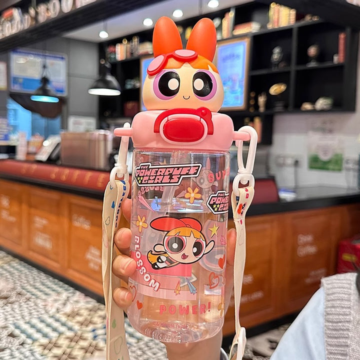 Ladies interactive drinking bottle with character design Stornfield