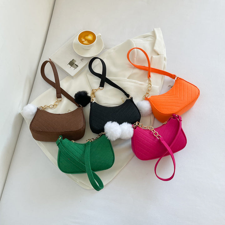 WoStylish Faux Fur Mini Handbag Stornfield