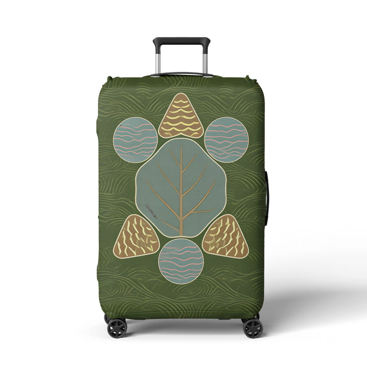 Women's suitcase cover with modern graphic design Stornfield