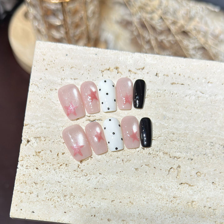 Artistic Press-On Nail Set 1790734418