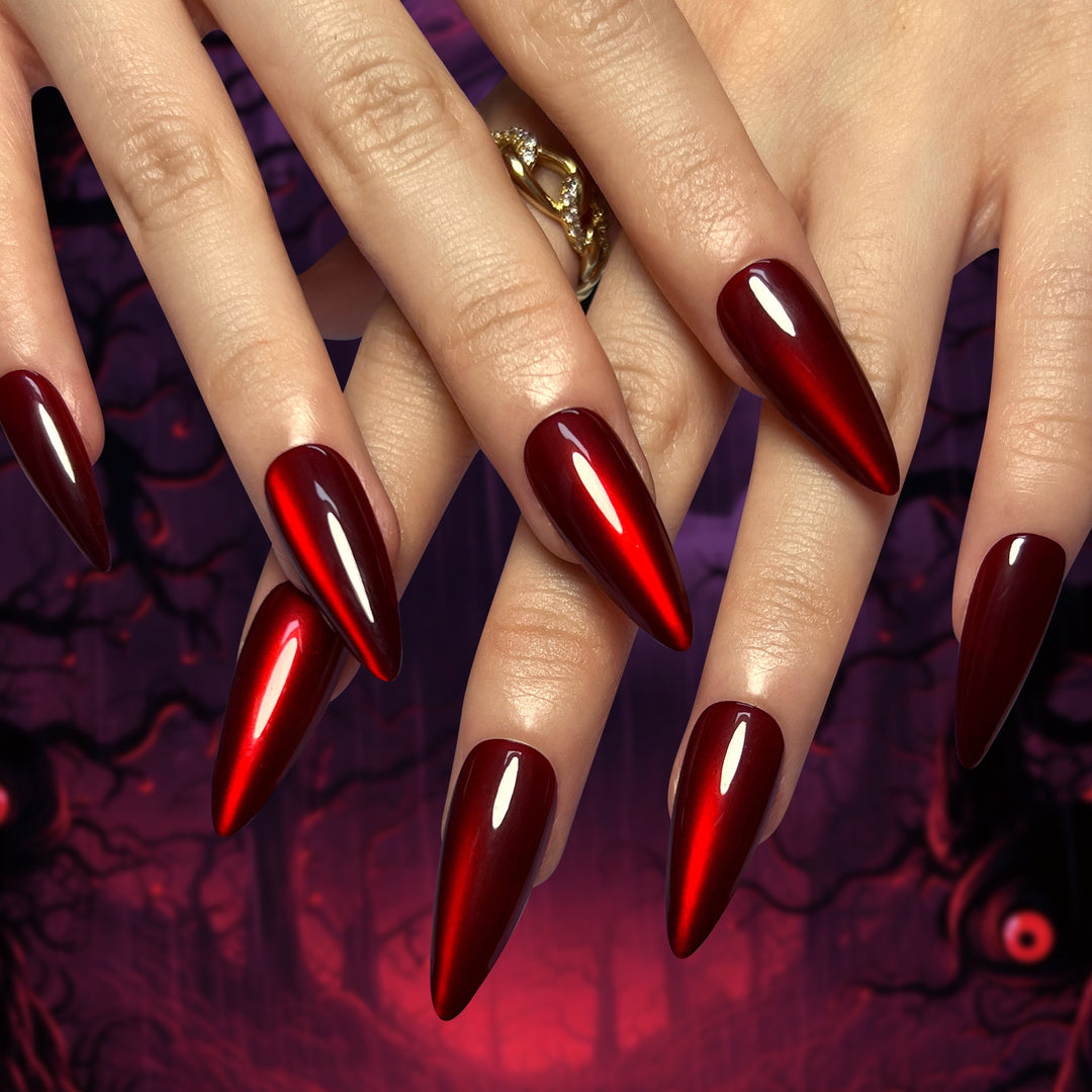 Glossy Stiletto Press-On Nail Set Stornfield