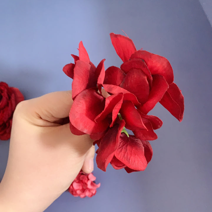 Lifelike Floral Embellishment Set