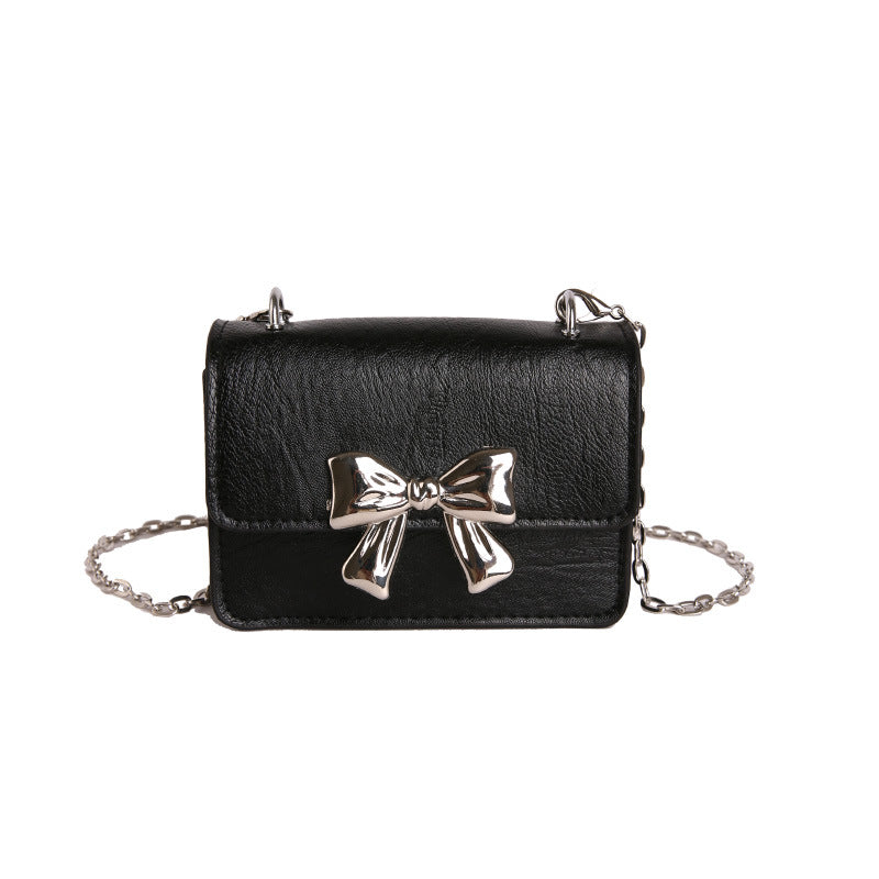 WoCharming Bow-Embellished Mini Handbag Stornfield
