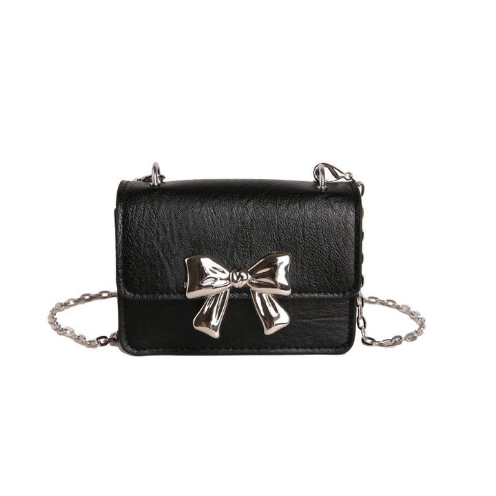 WoCharming Bow-Embellished Mini Handbag Stornfield