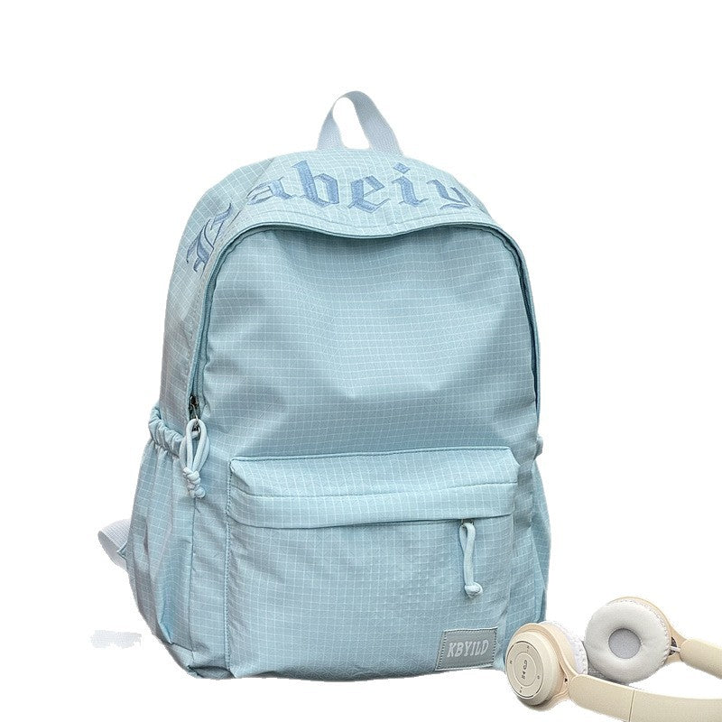 Stylish Checked Pattern Backpack Stornfield
