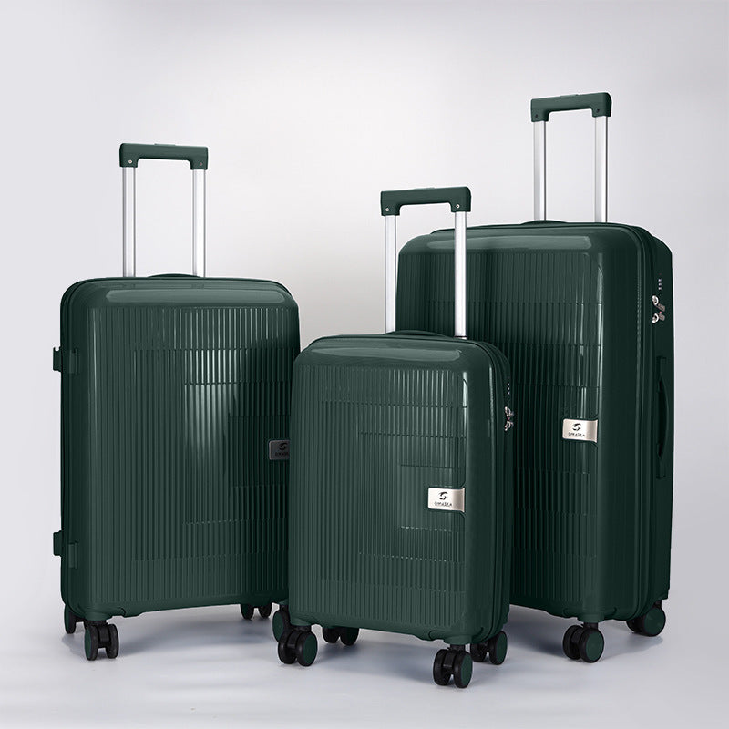 multi-size hardshell spinner luggage set with telescopic handles and double-spinner wheels Stornfield