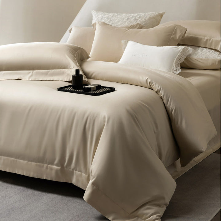 Luxury Satin Duvet Cover and Pillowcase Bedding Set