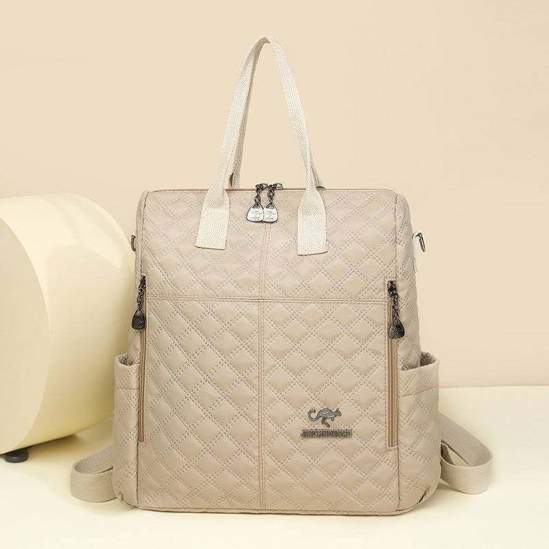Quilted Multi-Functional Backpack Stornfield