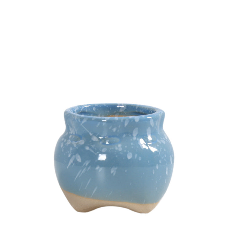 Contemporary Curved Ceramic Vase Stornfeild
