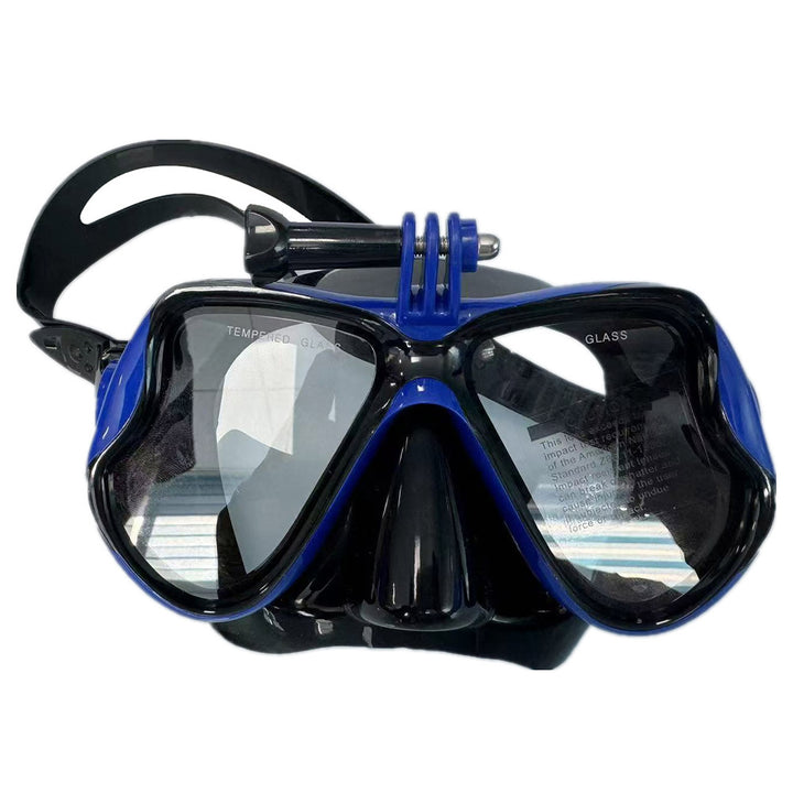 Diving mask with flexible silicone frame and anti-fog technology Stornfield