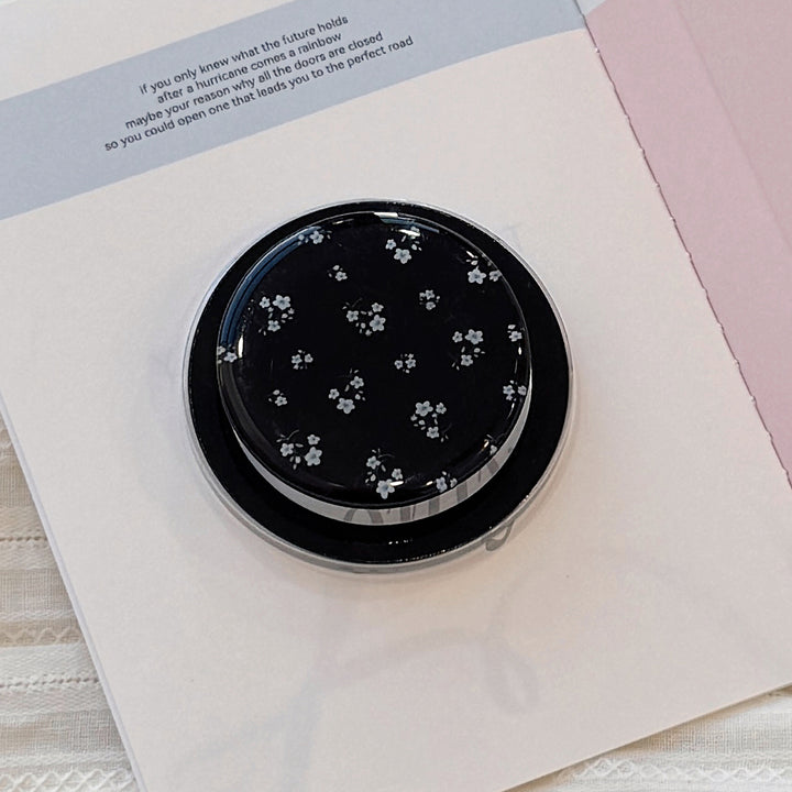 Hand mirror in elegant flower design Stornfield