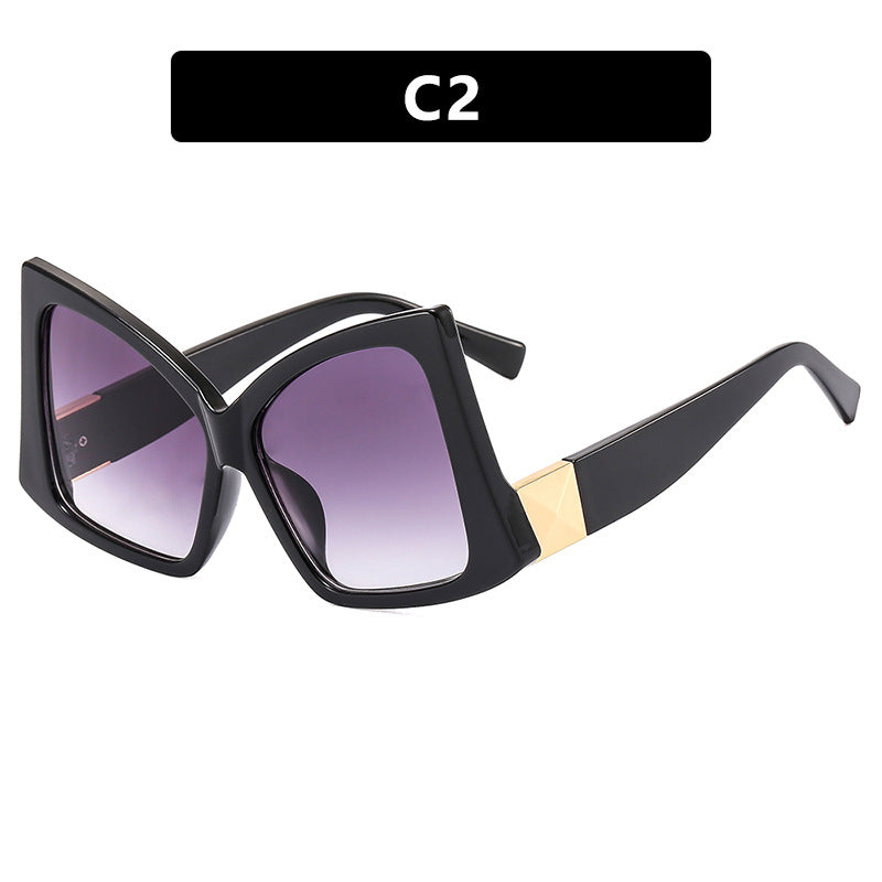 Women's oversized sunglasses with elegant square frame and protective UV protection Stornfield