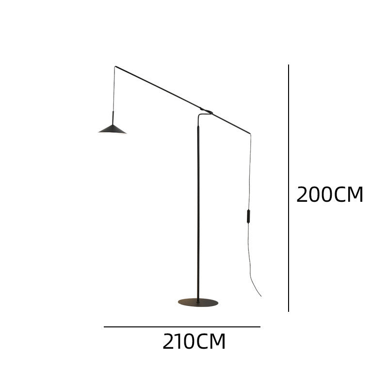 Adjustable Arc Floor Lamp with Minimalist Design