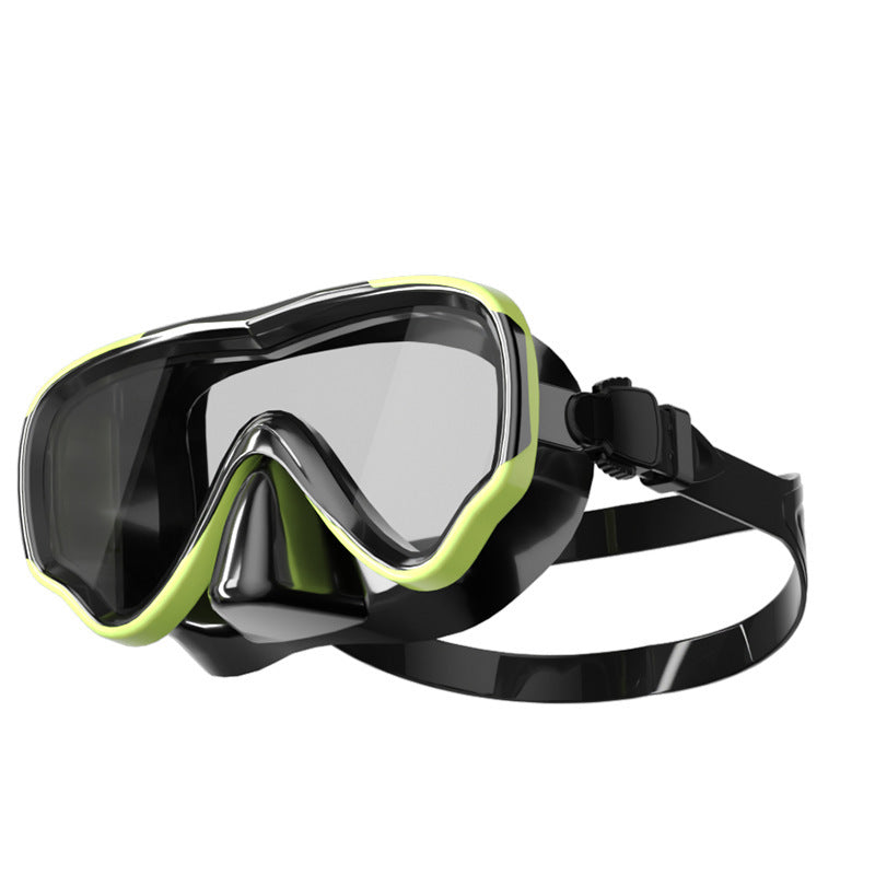 Diving mask with comfortable silicone cover Stornfield