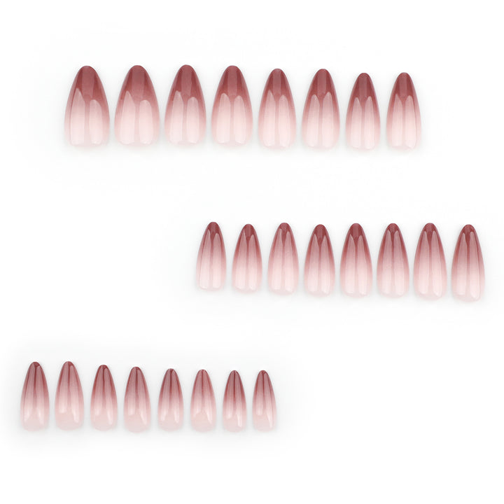Artistic stiletto nails with elegant ombre design Stornfield