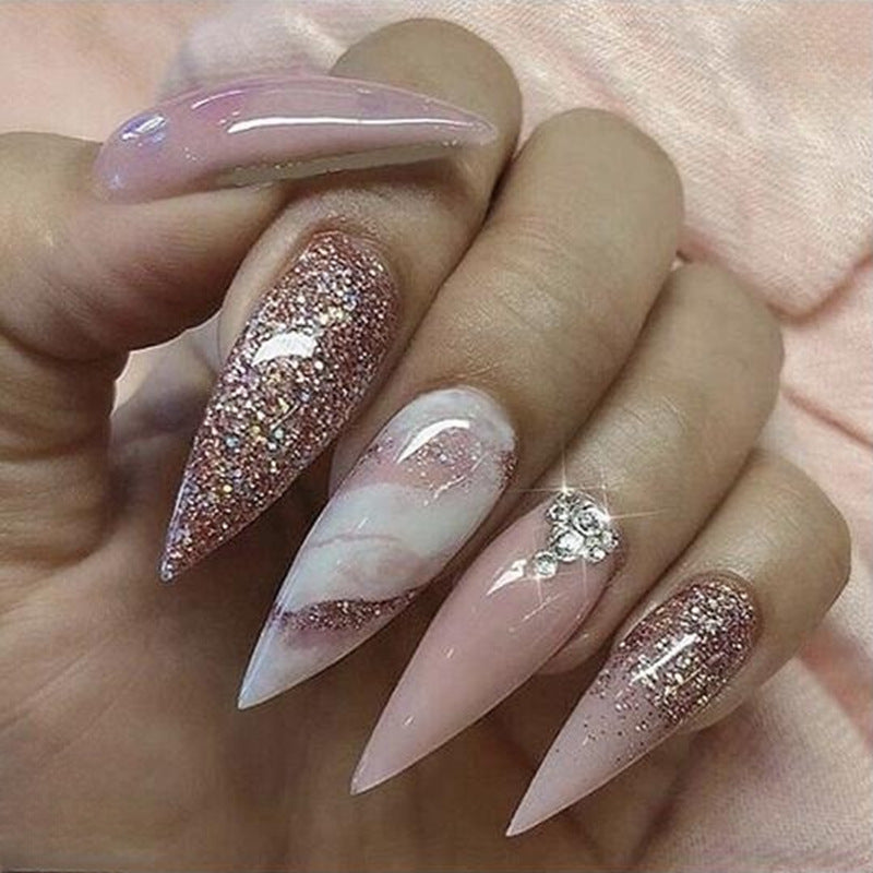 Glamorous Stiletto Nail Art Set Stornfield
