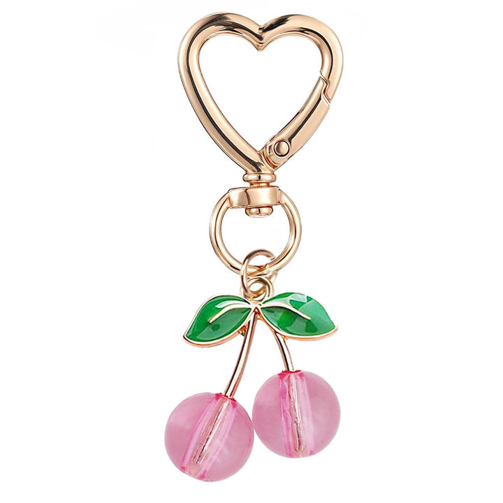 Decorative Cherry Charm Keychain Stornfield