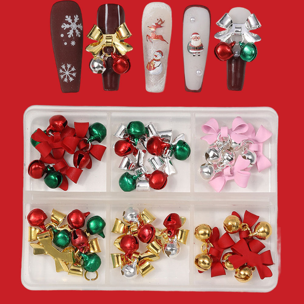 Festive Nail Art Charms Set