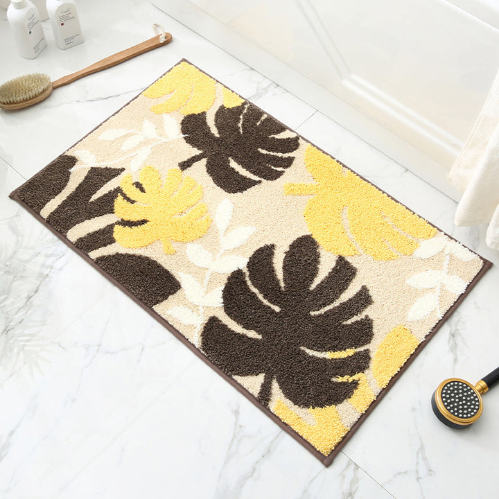 Leaf Pattern Area Rug for Home Decor