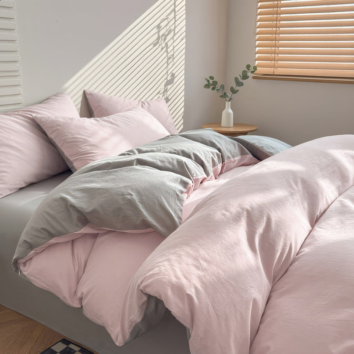 Minimalistic Reversible Duvet Cover Set