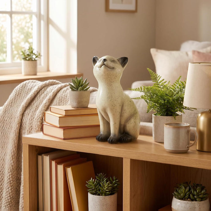 Resin statue of a cat Stornfield