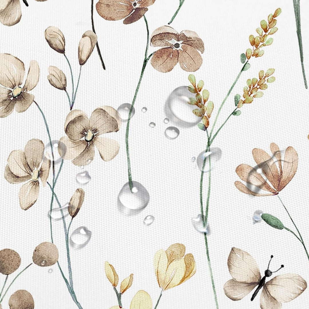 Floral Print Shower Curtain Stornfield