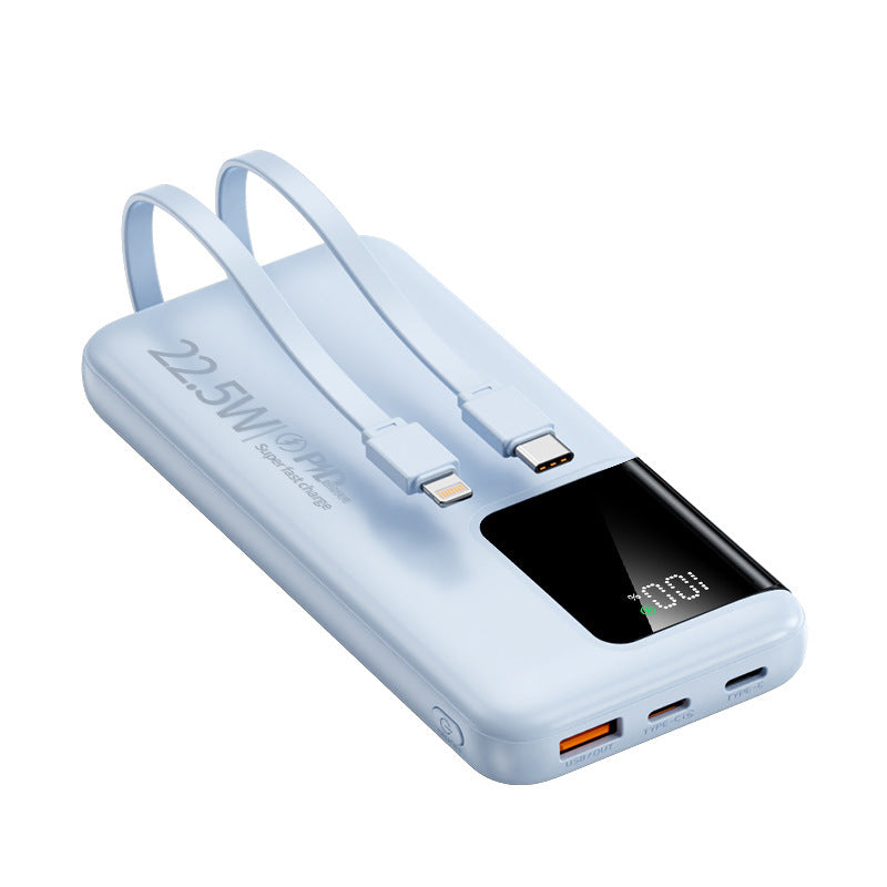 Power bank with dual fast charging ports and digital capacity display Stornfield