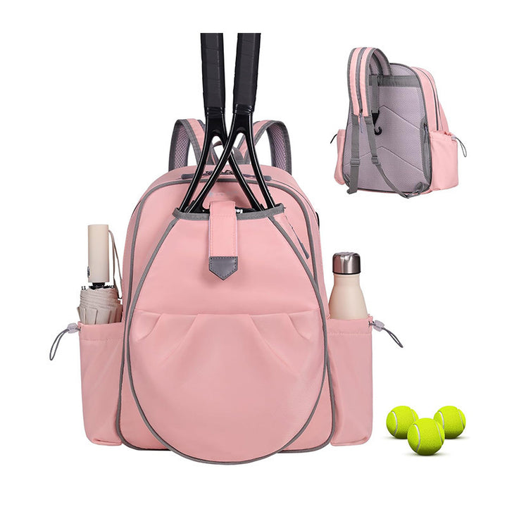 Sporty backpack for tennis with integrated shoe compartment and practical pockets Stornfield
