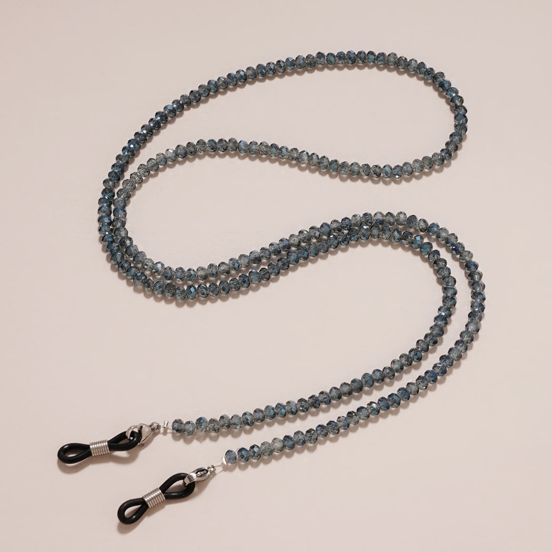 Gemstone-Accented Eyewear Chain Stornfield