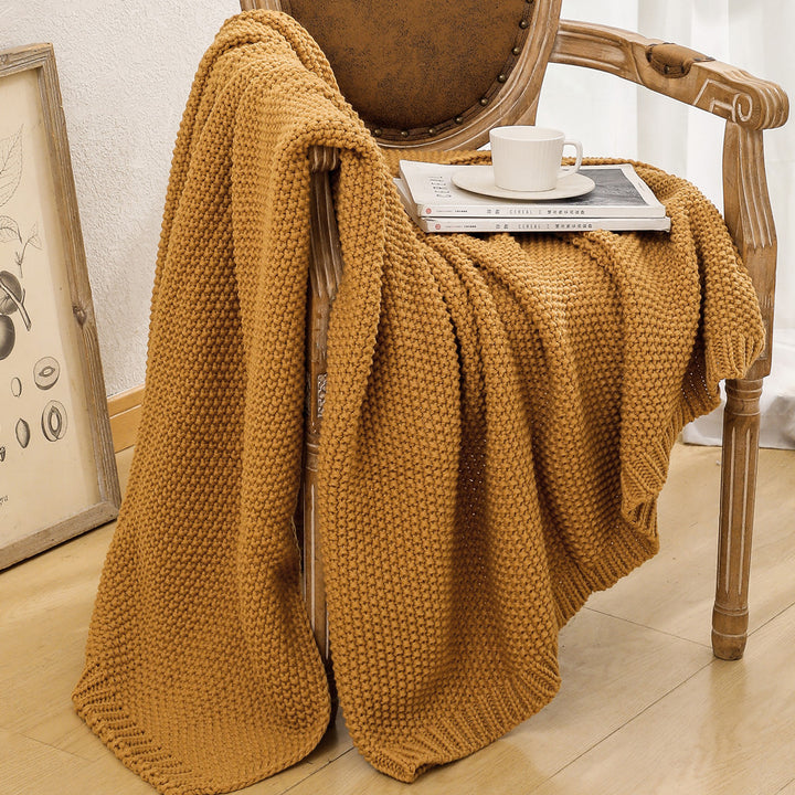 Ladies cozy knit blanket Stornfield