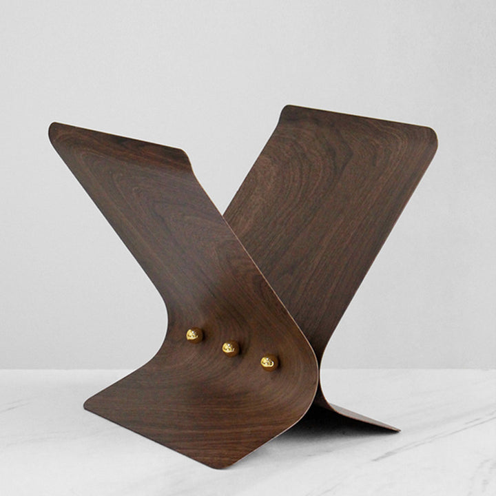 Modern Minimalist Wooden Magazine Holder