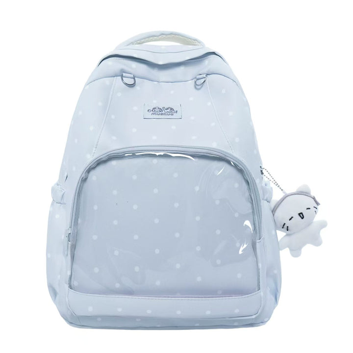 Polka Dot Patterned School Backpack Stornfield