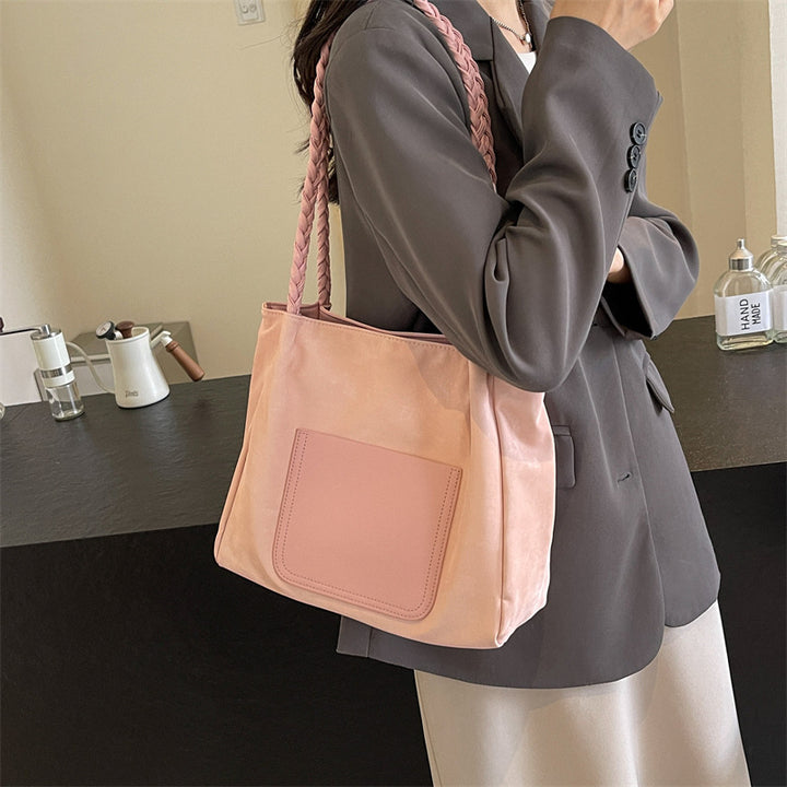 Stylish Braided Handle Handbag Stornfield