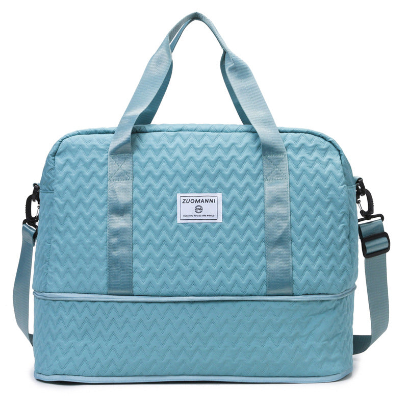 Sporty Tote Bag with Structured Outer Material Stornfield
