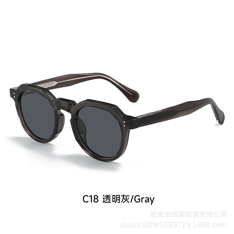Ladies stylish sunglasses with unique octagonal frame Stornfield