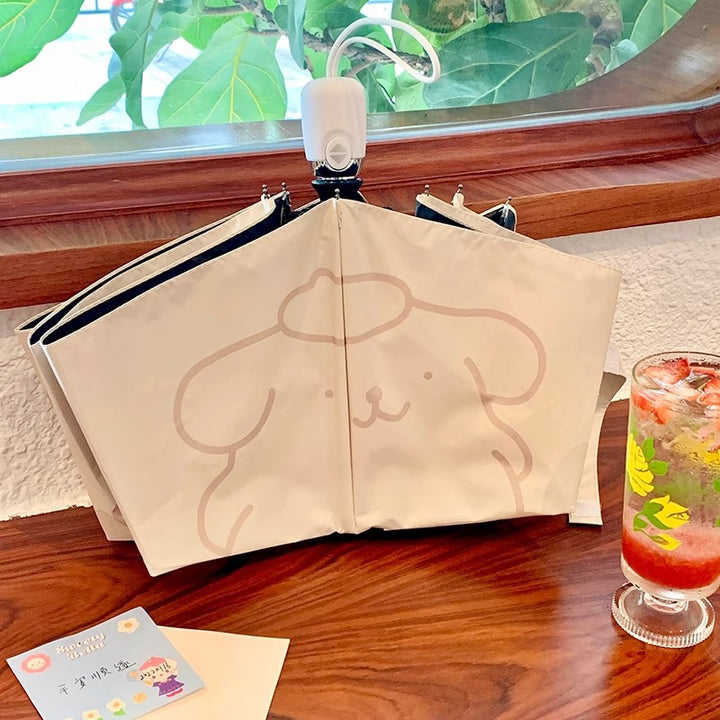 Women Automatic Umbrella with Cute Character Design Stornfield