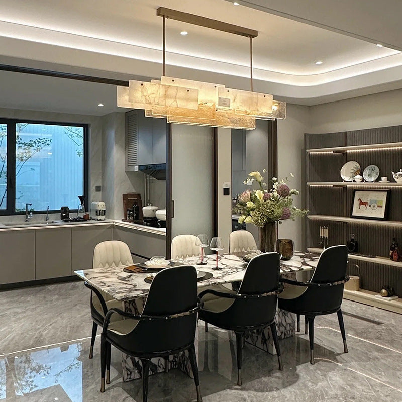 Elegant Marble Pendant Light
