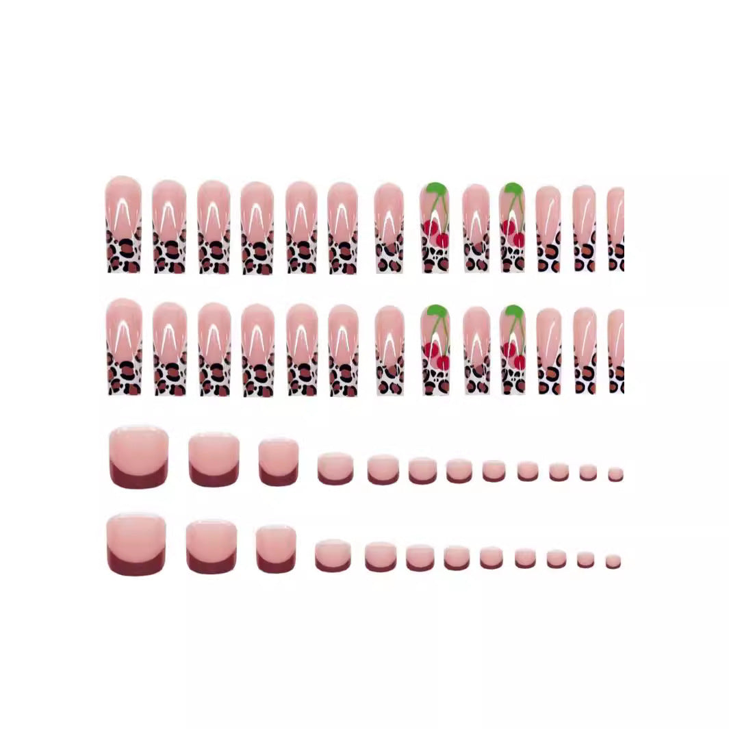 Artistic Acrylic Nail Design Set Stornfield
