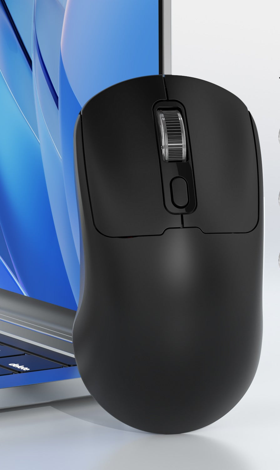 Wireless Dual-Mode Rechargeable Ergonomic Mouse Stornfield