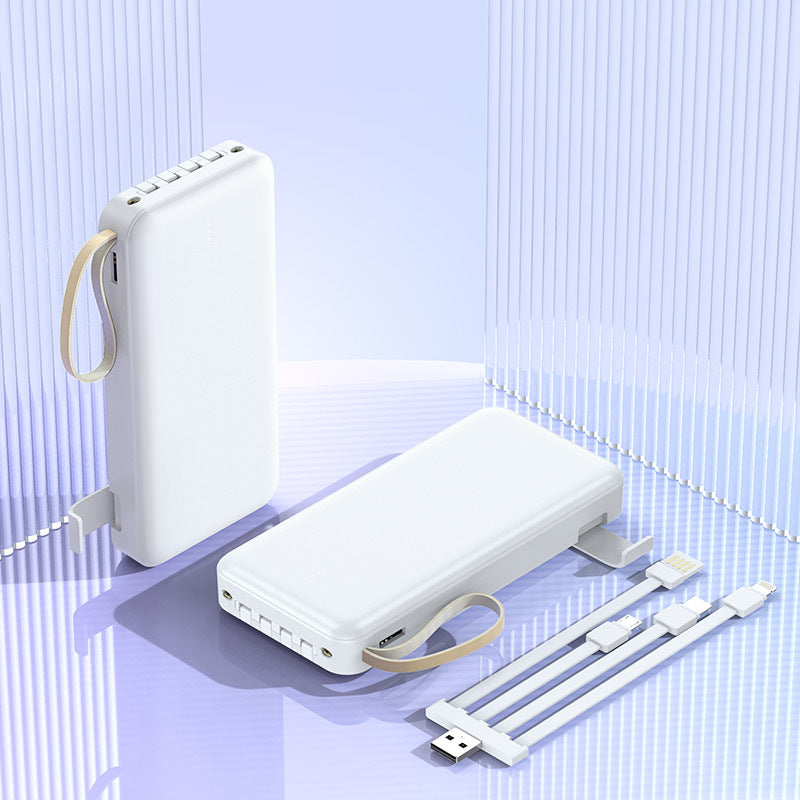 multifunctional power bank with integrated cable Stornfield