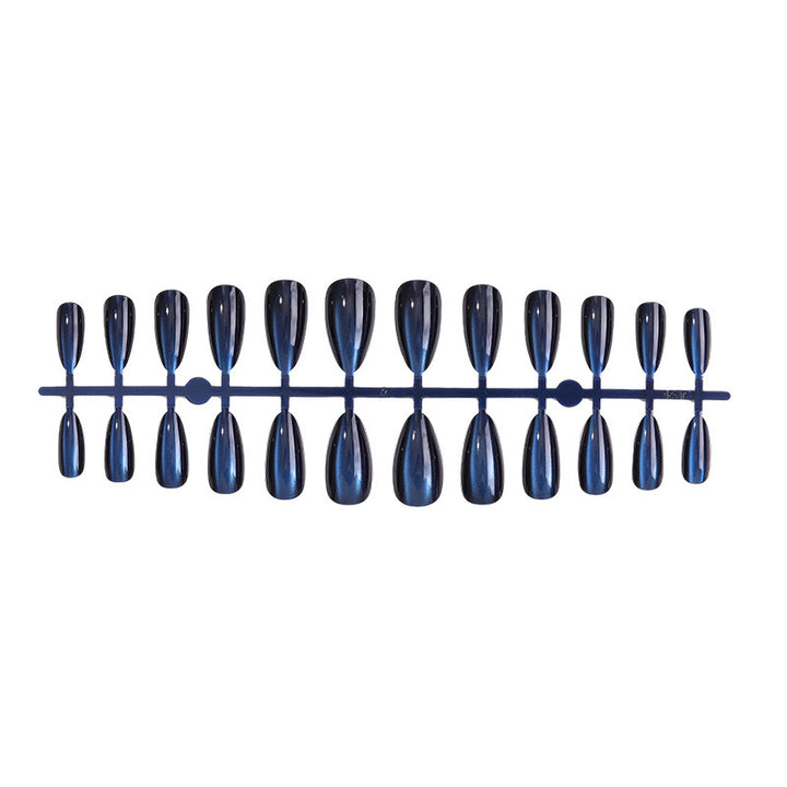 Acrylic nail set with elegant gloss and trendy design Stornfield