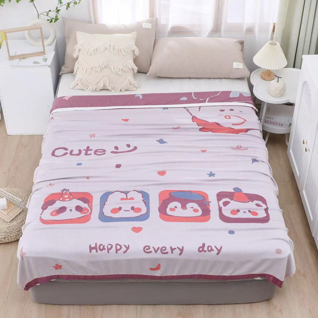 Ladies bedspread with playful nature motif Stornfield