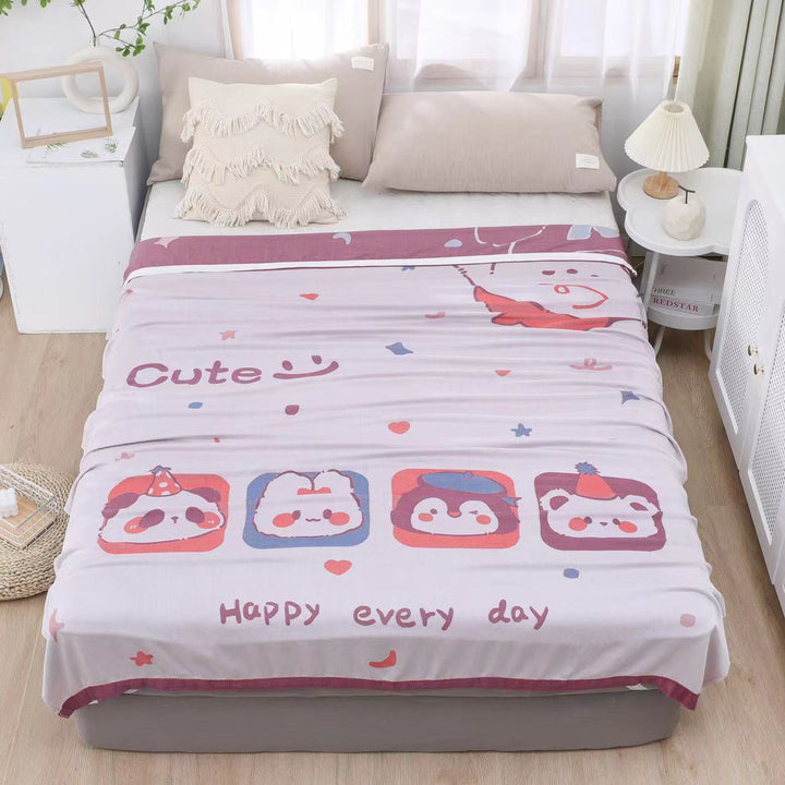 Ladies bedspread with playful nature motif Stornfield
