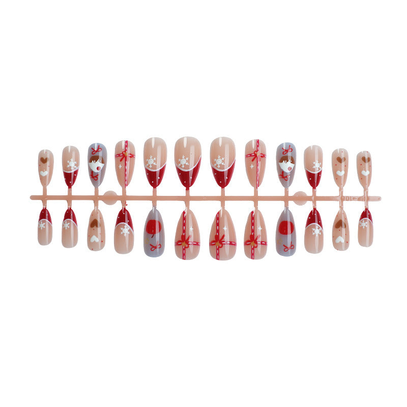 Festive Themed Press-On Nail Art Stornfield