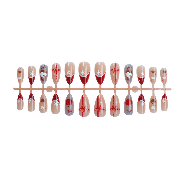 Festive Themed Press-On Nail Art Stornfield