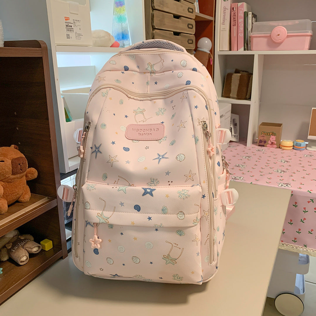 Playful Nautical-Themed Backpack Stornfield