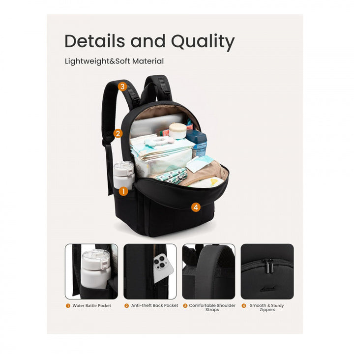 More elegant and functional laptop backpack Stornfield