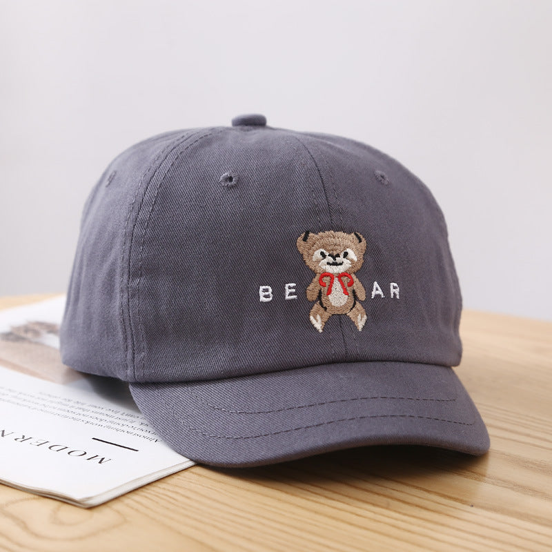 Women's Cute Bear-Embroidered Baseball Cap Stornfield