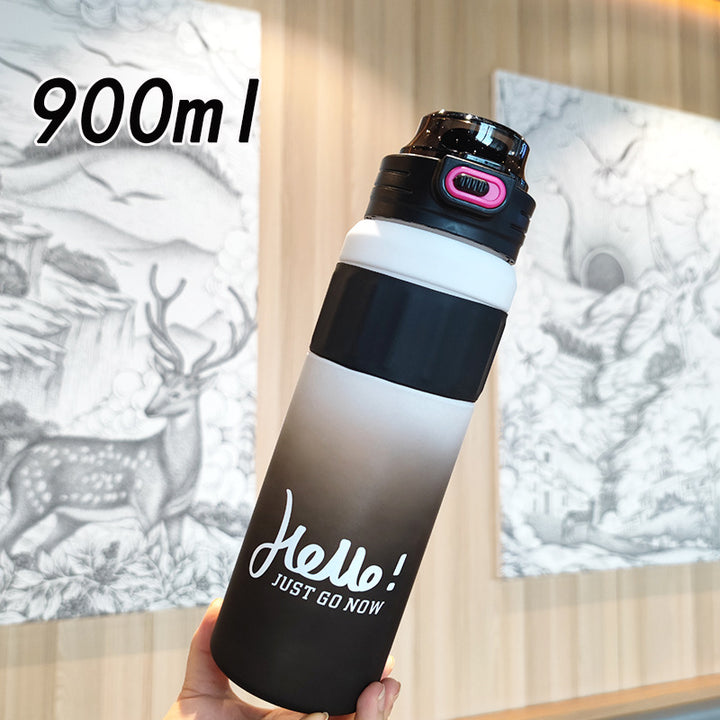 Ladies versatile drinking bottle with innovative flip lid Stornfield